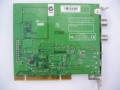 LeadTek WinFast DTV1000T (PCB bottom)