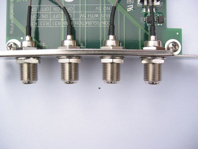 RouterBOARD 14 PCI bracket with pigtails