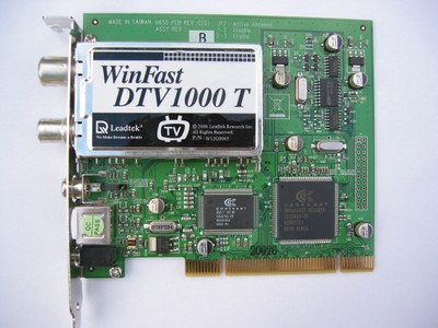 LeadTek WinFast DTV1000T (PCB top)