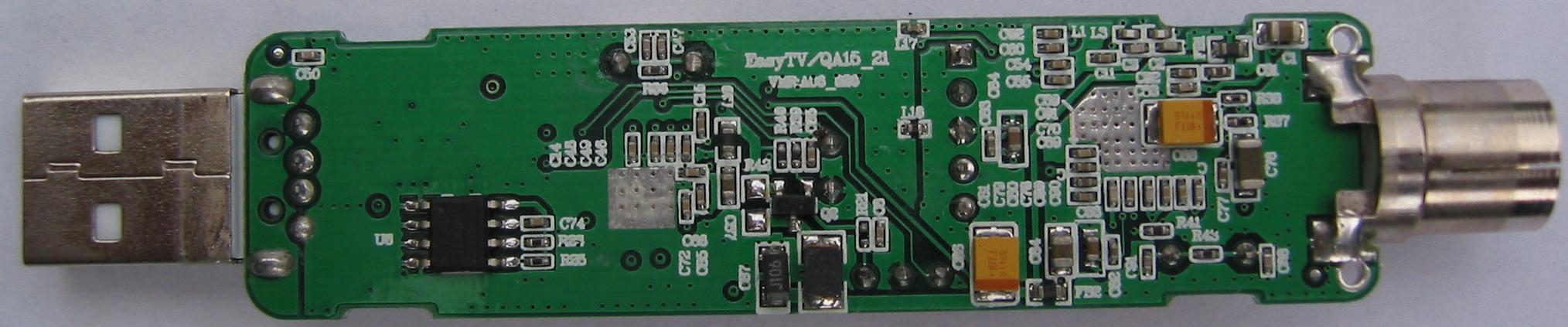 WandTV DVB-T (PCB bottom)