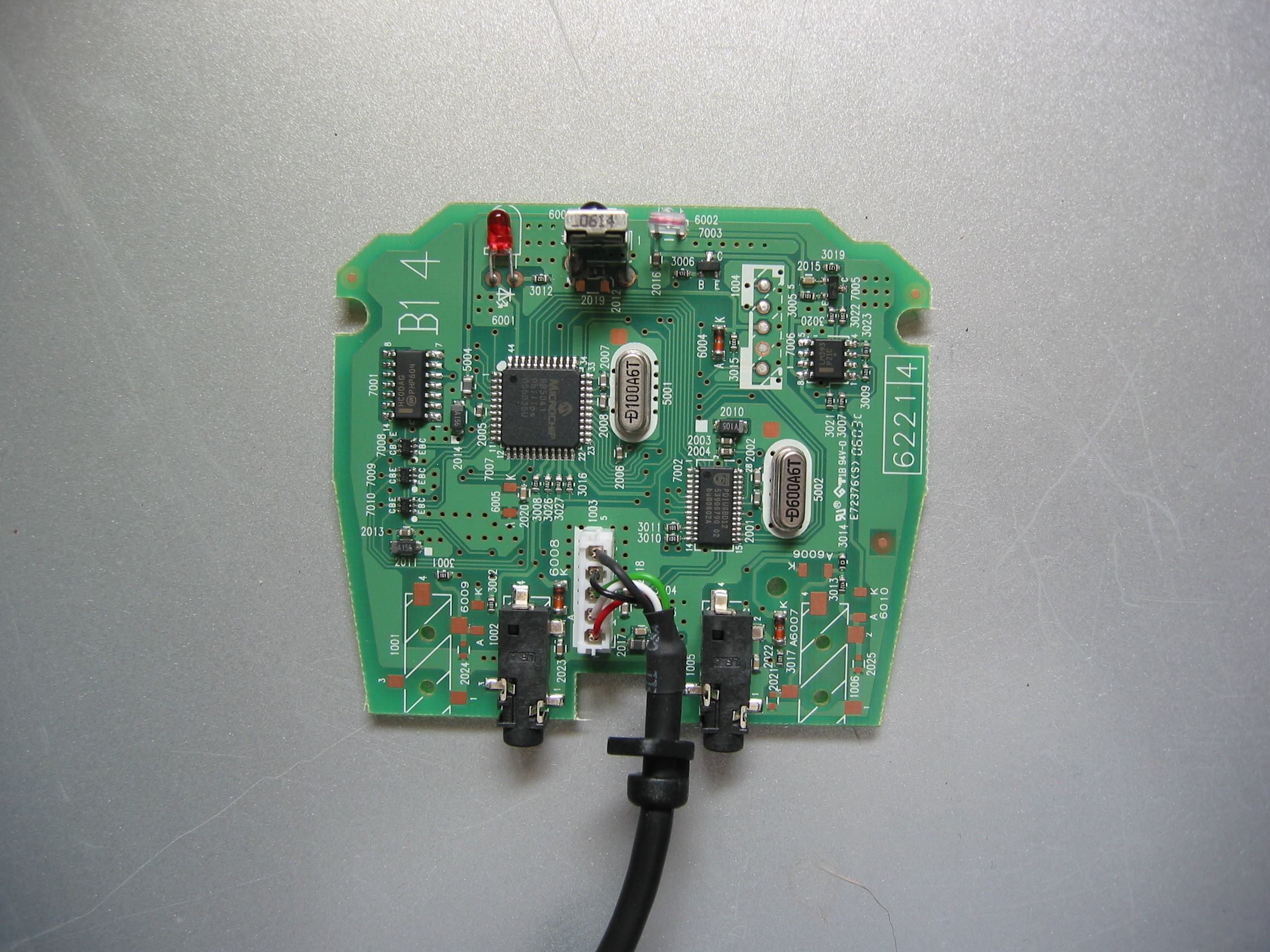 Microsoft Remote Control and Receiver 1.0A for media Center PC with Windows (model 1040) - PCB