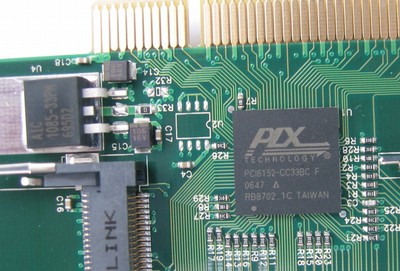 Routerboard 14 - PLX PCI6152-CC33BC and AIC 1085-33PM